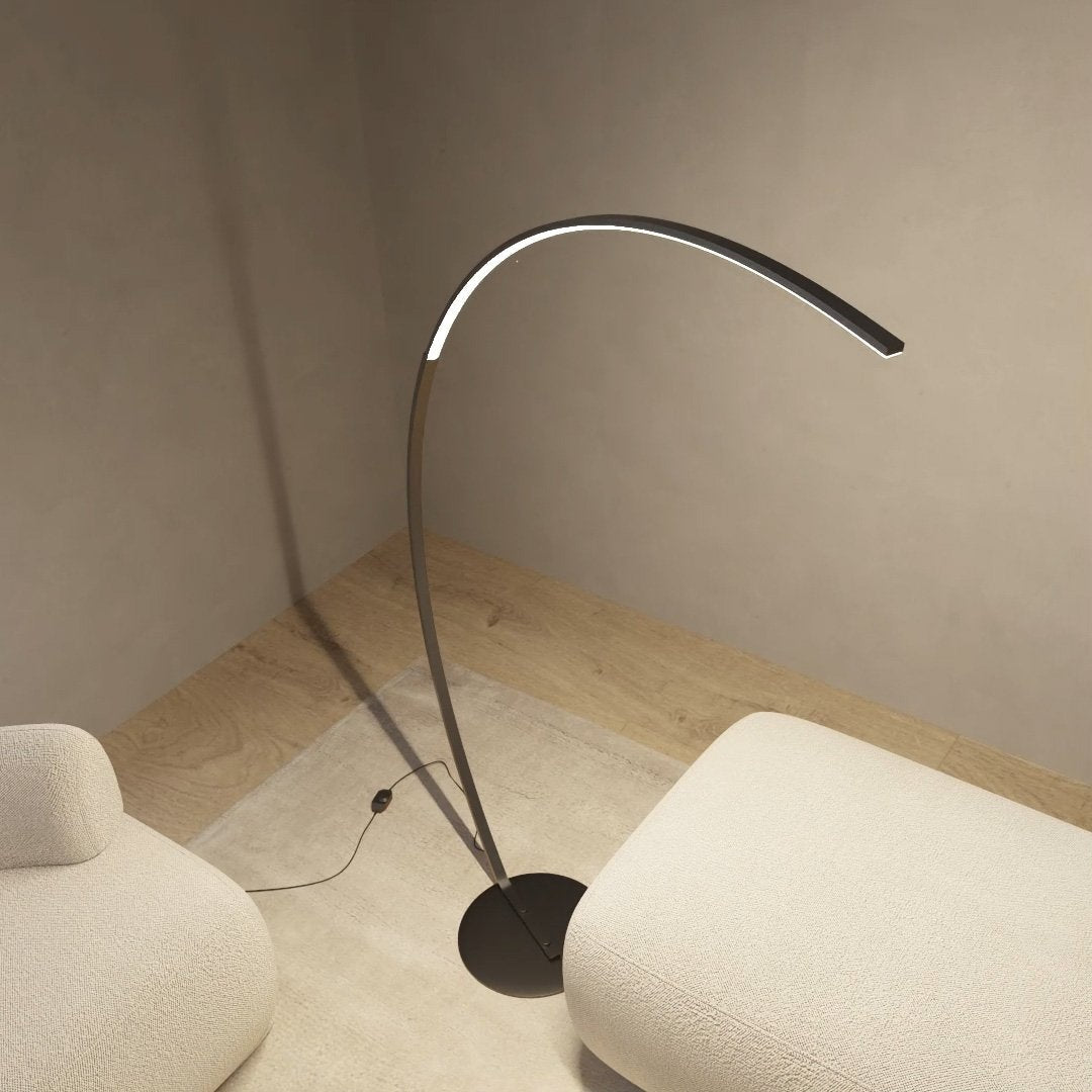 LumiFloor - Lampadaire LED avec Interrupteur au Pied