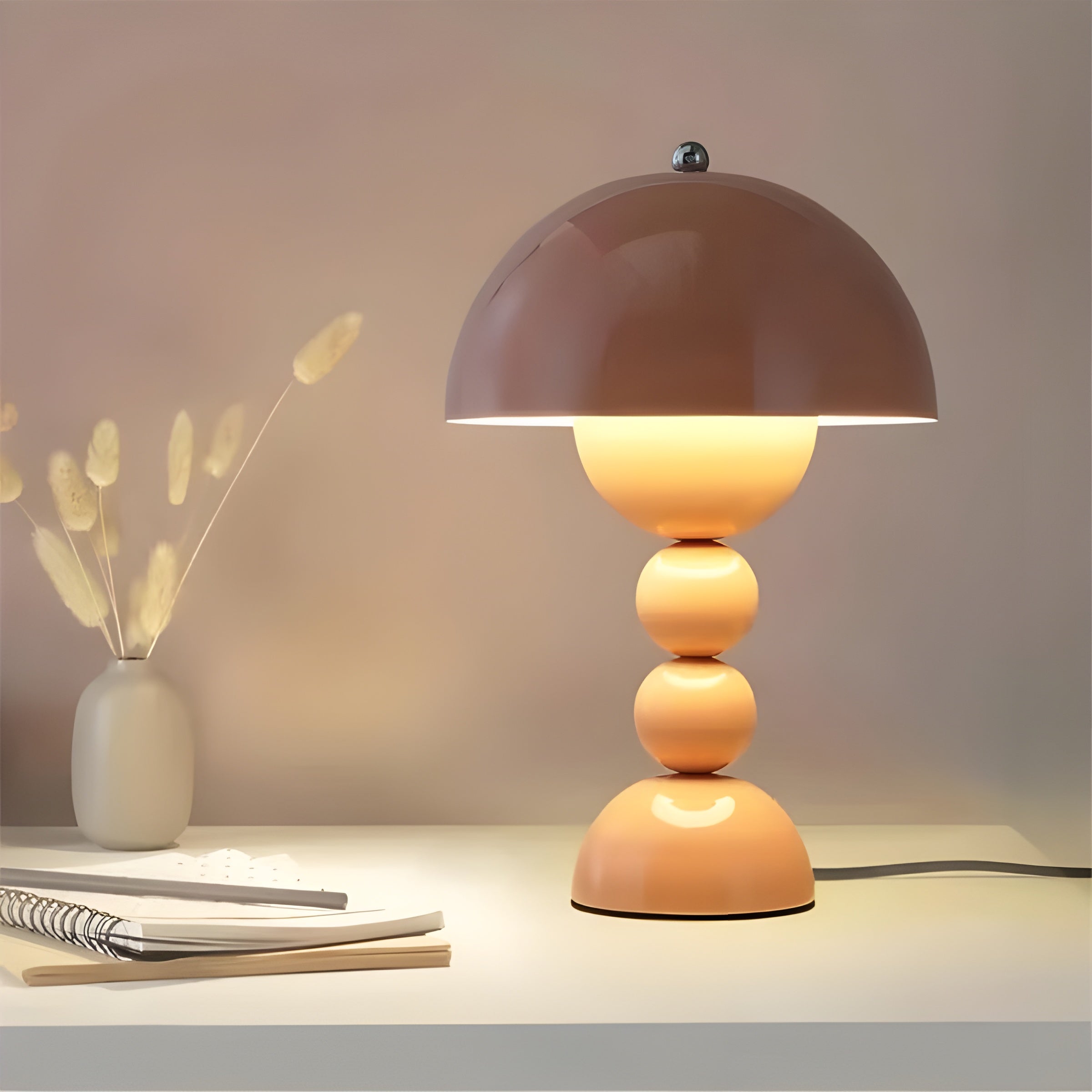 Lampe de Table LED Scandinave Dimmable - Élégance et Fonctionnalité