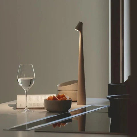 Lampe à LED Sans Fil NordicLuxe - Design Minimaliste pour Table