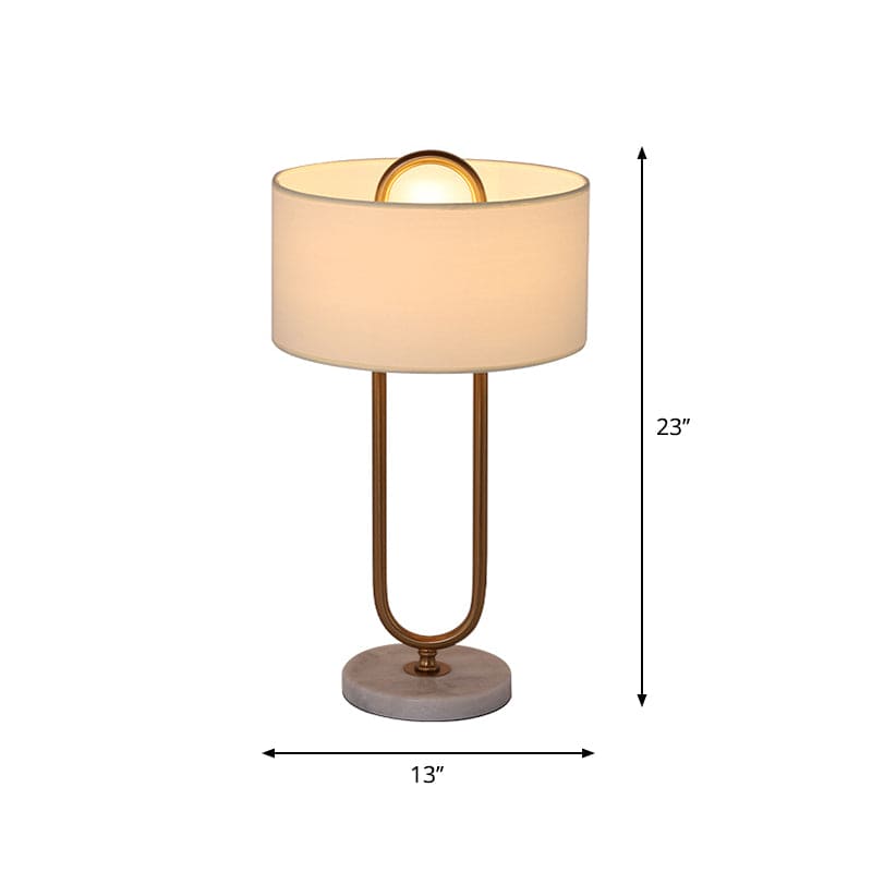 Lampe de Chevet Moderne Blanche - Éclairage Élégant et Fonctionnel