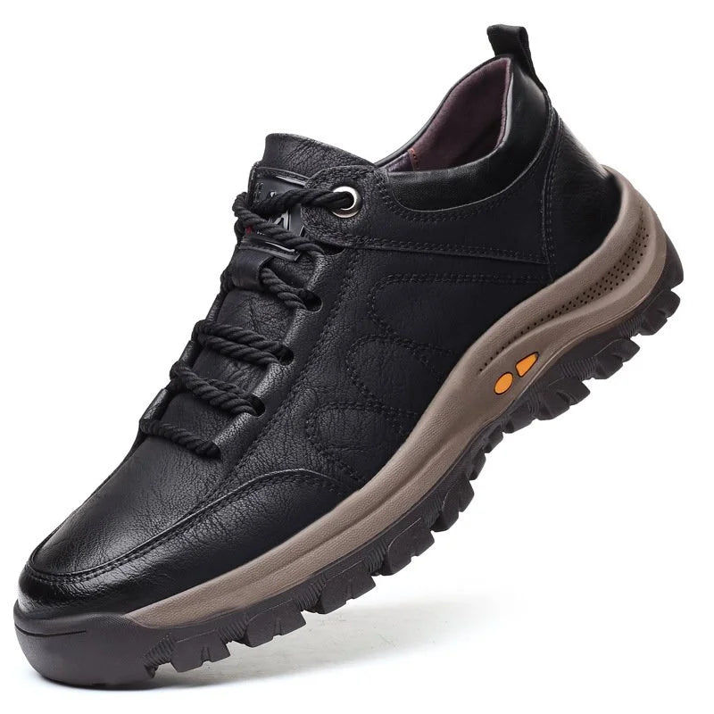 Chaussures Ergonomiques en Cuir pour Homme - Confort et Style pour Toutes les Occasions