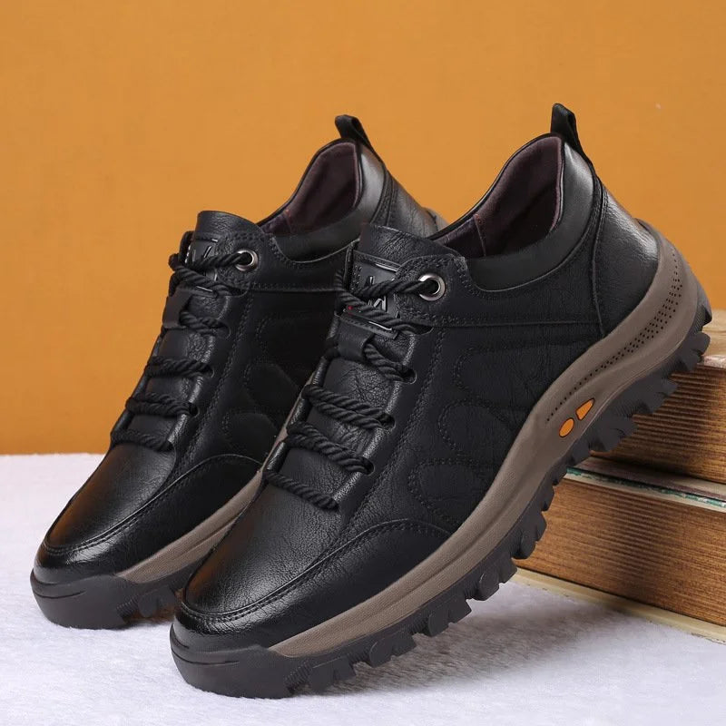 Chaussures Ergonomiques en Cuir pour Homme - Confort et Style pour Toutes les Occasions