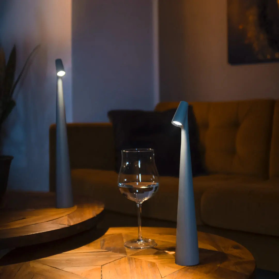 Lampe à LED Sans Fil NordicLuxe - Design Minimaliste pour Table