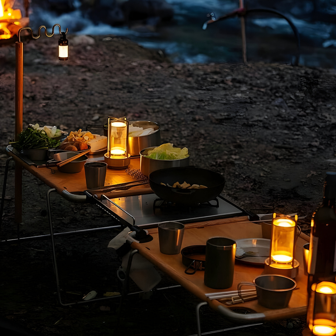 Élégance et fonctionnalité : La lampe de table portable et étanche