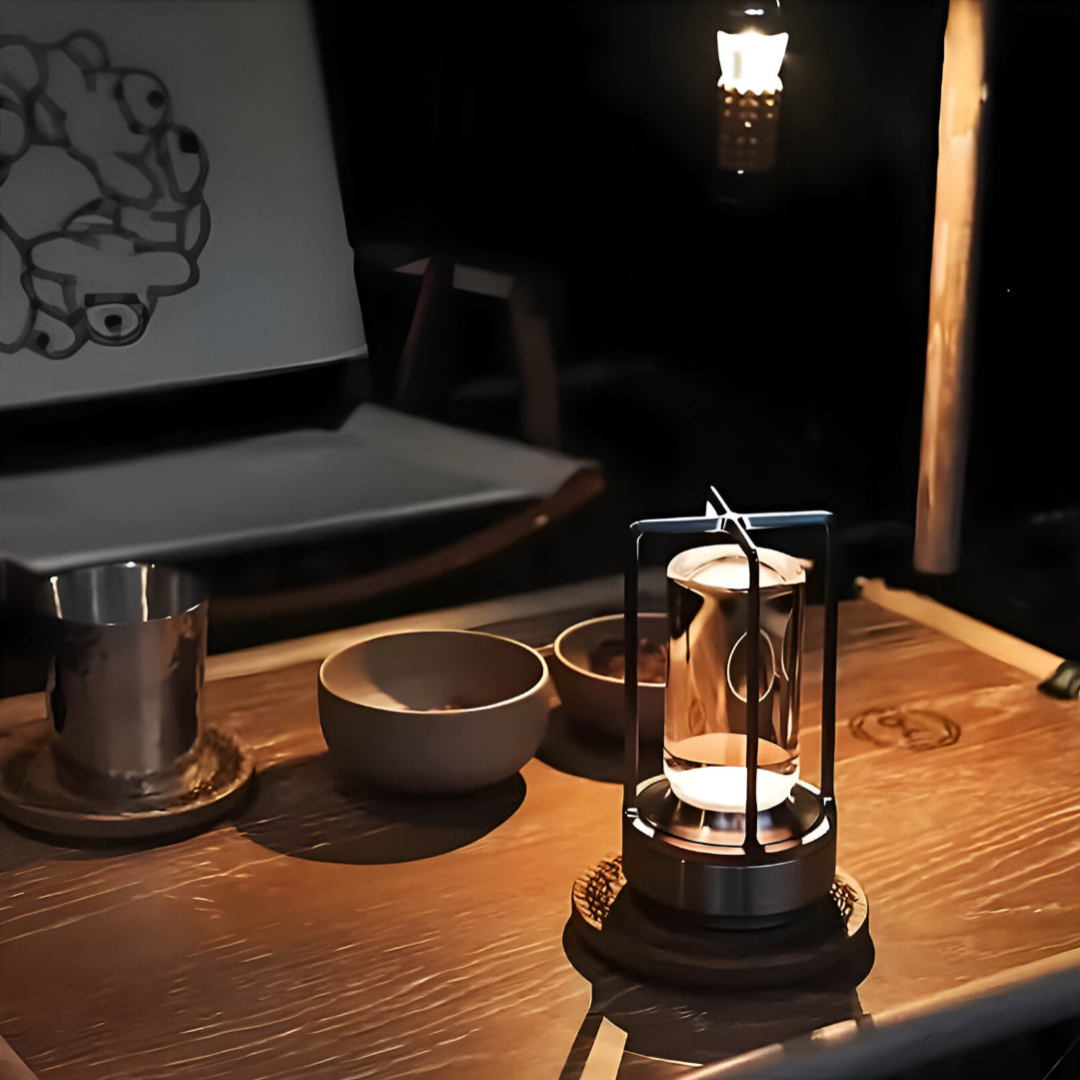 Élégance et fonctionnalité : La lampe de table portable et étanche