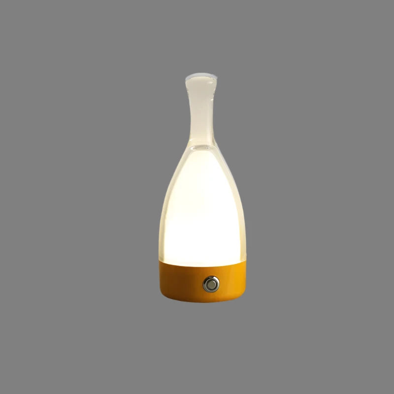 Lampe Décorative Rechargeable en Forme de Bouteille de Vin – Design Ludique et Éclairage Apaisant