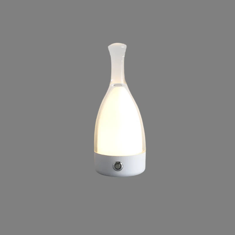 Lampe Décorative Rechargeable en Forme de Bouteille de Vin – Design Ludique et Éclairage Apaisant