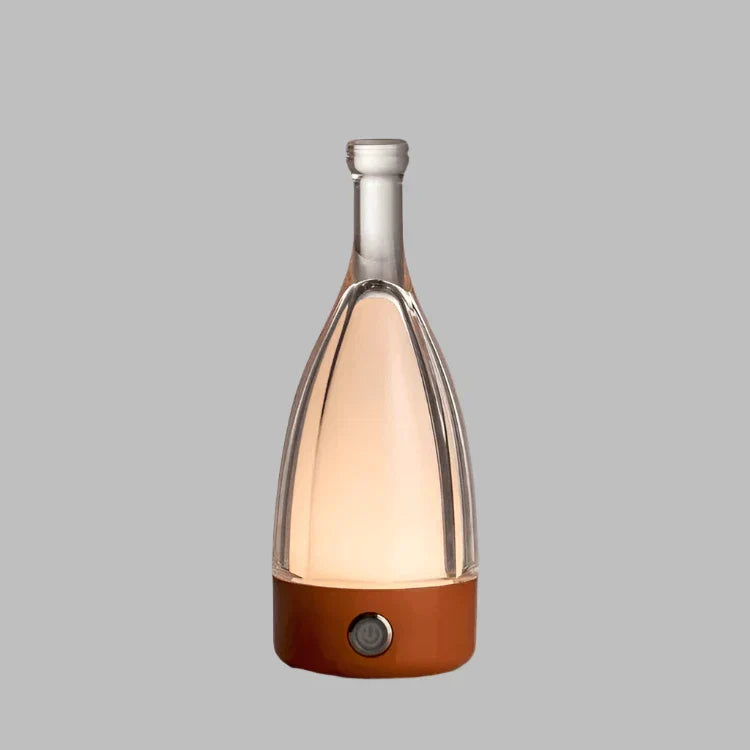 Lampe Décorative Rechargeable en Forme de Bouteille de Vin – Design Ludique et Éclairage Apaisant